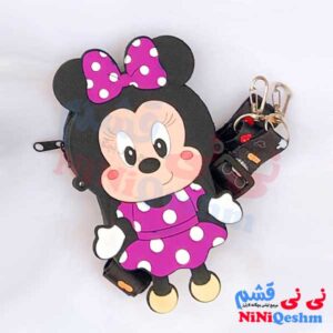 کیف فانتزی سیلیکونی طرح مینی ماوس کد 016