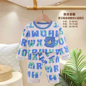 بلوز شلوار راحتی بچه گانه کد 21742
